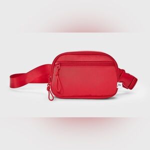 NEW| Girls’ Fanny pack - art class | Red soft side wallet adjustable strap.